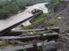 काठगोदाम रेलवे स्टेशन के पास 100 मीटर पटरी गौला नदी में समाई, ट्रेनों का संचालन ठप