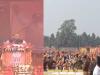 सीतापुर: चुनावी शंखनाद के साथ जीत का मंत्र दे गए रक्षामंत्री राजनाथ सिंह