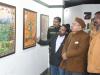 बरेली: चित्रकला प्रदर्शनी में कैनवास पर उकेरे रामायण के चरित्र