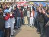 अयोध्या में बैंककर्मी रहे हड़ताल पर, 9 यूनियंस ने किया प्रदर्शन, आज भी करेंगे जनसभा