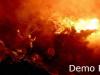 रुद्रपुर: फ्लोर मिल के गोदाम में लगी भीषण आग