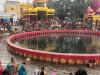सीतापुर: नैमिषारण्य में मौनी अमावस्या पर भक्तों ने लगाई डुबकी