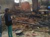 अयोध्या: तेज हवाओं के चलते घर में लगी आग, दो परिवारों की गृहस्थी जलकर राख