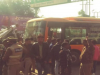 कानपुर: फिर हादसे का सबब बनी बेकाबू इलेक्ट्रिक बस, छह घायल