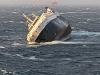 संयुक्त अरब अमीरात के ध्वज वाला मालवाहक जहाज पर्शिया की खाड़ी में डूबा