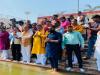 कानपुर: भारतीयों की कुशलता व ऑपरेशन गंगा की सफलता के लिए गंगा तट पर उपवास