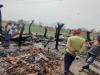 बहराइच: अग्निकांड में तीन मकान जलकर राख, हुआ लाखों का नुकसान