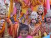  बरेली: हरि सत्संग मंदिर की शोभायात्रा में उमड़ी श्रद्धालुओं की भीड़