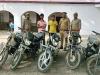 अयोध्या: पुलिस ने दो शातिर चोरों को किया गिरफ्तार, चोरी की पांच बाइकें बरामद