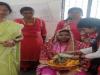 अयोध्या: पोषण पखवाड़े में गर्भवती महिलाओं की हुई गोद भराई