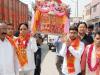 अमरोहा : हनुमान जन्मोत्सव पर निकाली भव्य शोभायात्रा, झांकियों ने मन मोहा