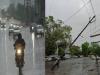 गाजियाबाद में आंधी-बारिश ने बरपाया कहर, कई जगह टूटे खंभे, जगह-जगह हुआ जलभराव