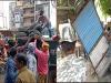 बरेली: संडे बाजार नगर निगम की टीम पहुंचने से पहले ही हटा, दूसरे दुकानदारों का सामान जब्त, हुई नोकझोंक