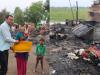 बहराइच: अग्निकांड में 82 मकान हुए जलकर खाक, आग की चपेट में आए कई मासूम