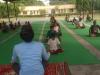 श्रावस्ती: डीएम के निर्देश पर योग शिविर का हुआ आयोजन, लोगों ने किया योगाभ्यास