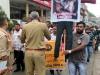 बदायूं: कन्हैयालाल की हत्या के विरोध में हिजाम का प्रदर्शन, पुलिस से धक्का-मुक्की