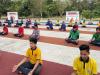 बरेली: केंद्रीय विद्यालय आईवीआरआई में विद्यार्थियों ने किया योगाभ्यास