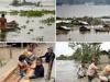 असम में बाढ़ की स्थिति बिगड़ी, सड़क संपर्क टूटा, कई ट्रेनें रद्द