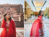 Hina Khan Photos : हिना खान ने अमीरात पैलेस में बिखेरा हुस्न का जलवा, तस्वीरें देख फैंस बोले- Hot