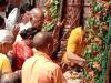 मथुरा : राष्ट्रपति रामनाथ कोविंद पहुंचे ठाकुर बांकेबिहारी के द्वार, देश में सुख-शांति के लिए की प्रार्थना