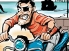 काशीपुर: मोबाइल व चोरी की बाइक के साथ युवक दबोचा