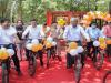 मुरादाबाद में ई-साइकिल का उद्घाटन, डीएम-एसएसपी ने रैली निकाल कर पर्यावरण संरक्षण के लिए किया जागरूक
