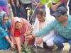 हरदोई: विश्व पर्यावरण दिवस के मौके पर जिला पंचायत अध्यक्ष प्रेमावती ने किया पौधरोपण