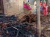 बाराबंकी: घर में लगी आग, गृहस्थी का सामान जलकर राख