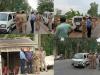 बहराइच: भारत बंद को लेकर जगह जगह पुलिस का पहरा, चौक चौराहे पर तैनात रहे जवान