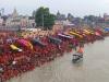 अयोध्या : सरयू से जल भरकर शुरू हुई कांवड़ यात्रा, हर-हर महादेव से गूंजी रामनगरी