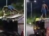 लखनऊ : नगर निगम की चलती गाड़ी पर युवक का स्टंट, वीडियो वायरल….क्या है मामला