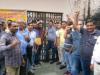 हल्द्वानी: सरकार के खिलाफ गरजे ठेकेदार, सिंचाई विभाग कार्यालय में की तालाबंदी