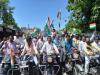 हरदोई : अमृत महोत्सव के तहत सांसद व एमएलसी के नेतृत्व में निकाली गई भव्य तिरंगा यात्रा