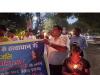 पीलीभीत: दलित की हत्या के विरोध में निकाला कैंडल मार्च, दोषियों को फांसी की मांग