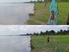 बहराइच: कटान के चलते घाघरा नदी में समा गये 14 मकान, ग्रामीणों में भय का महौल