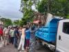 हल्द्वानी: वर्कशॉप लाइन में फुटपाथ पर खड़े ठेले खदेड़े गए