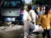 बहराइच: अनियंत्रित कार सरयू नहर में गिरी, चालक लापता