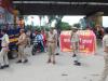 मुरादाबाद : सड़क पर बढ़ी कांवड़ियों की भीड़, छोटे वाहनों का किया गया रूट डायवर्ट