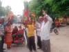 अयोध्या: दिव्यांग छात्रा को न्याय दिलाने के लिए निकाला कैंडल मार्च