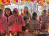 अमरोहा : नवरात्र के दूसरे दिन मां ब्रह्मचारिणी की पूजा-अर्चना कर मांगा आशीर्वाद