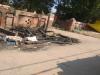 अयोध्या: आतिशबाजी के दौरान चिंगारी से लगी आग में दो दुकाने राख