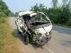 सुल्तानपुर: ट्रेलर व मैजिक की भिड़ंत, चालक की मौत