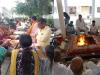 हरदोई: नवरात्रि के अंतिम दिन राम जानकी मंदिर में हुआ भंडारा व हवन-पूजन