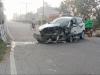 रायबरेली: तेज रफ्तार कार हाइवे पर पुलिया से टकराई , चालक की हालत गंभीर