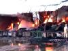 गाजियाबाद: मेट्रो स्टेशन के निकट खड़ी गाडियों में लगी आग