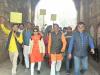 अयोध्या: जेएनयू प्रकरण पर भड़के ब्राह्मण व हिंदूवादी संगठन, निकाला विरोध मार्च