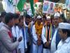 लखनऊ: कांग्रेस नेताओं ने निकाली 'भारत जोड़ो यात्रा', कार्यकर्ताओं का उमड़ा जनसैलाब