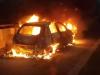 चलती कार में आग लगने से सरकारी अध्यापक जिंदा जला, मौत