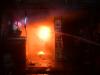 बाराबंकी : कपड़े की दुकान में लगी भीषण आग, करोड़ों का माल जलकर राख