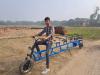 आजमगढ़ : ऑटो मोबाइल कंपनी को पछाड़ खुद बनाई छह सीटर इलेक्ट्रिक साइकल, आनंद महिद्रा ने की तारीफ